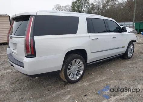 2016 Cadillac Escalade Esv Platinum z USA, uszkodzony, nr VIN 1GYS4KKJ6GR258067